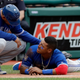 Illustration for article titled Yangervis Solarte Smashed His Face On This Ugly Slide